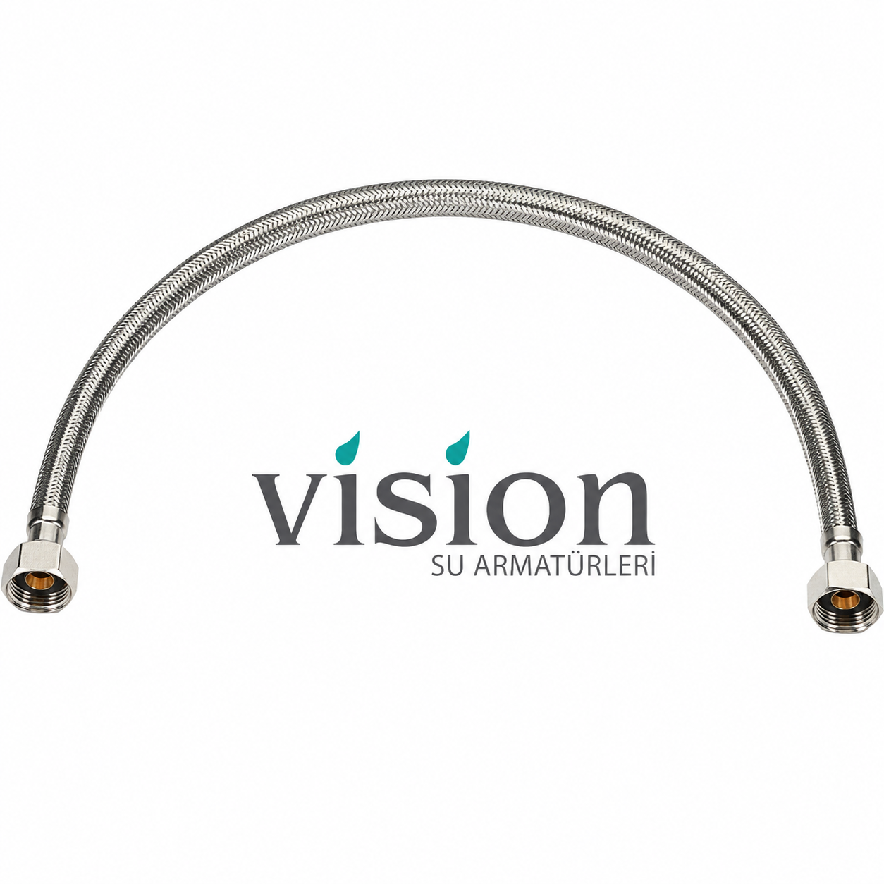 70 CM 3/8" 3/8" YERLİ ÇELİK SU FLEXİ